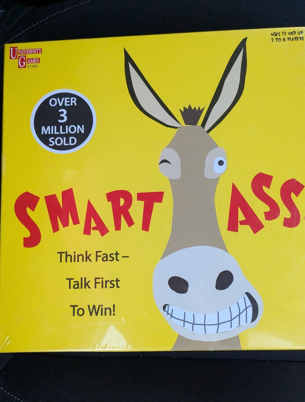 Smart Ass The Board Game New Edition Brand New Sealed 2018 University Games